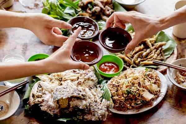 Voyage culinaire Vietnam - Repas à Mai Chau - Jour 3 : Hanoï, Mai Chau - Voyage culinaire Vietnam - Repas à Mai Chau