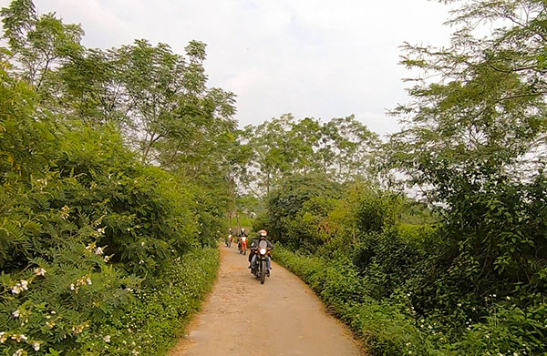 Voyage moto à Dien Bien Phu