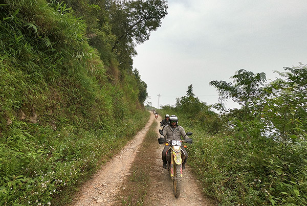 Road trip moto au Vietnam à Bao Lac