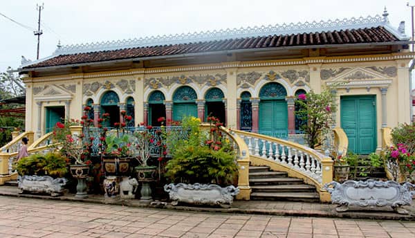 Can Tho - Sud du Vietnam - Maison ancienne de Binh Thuy