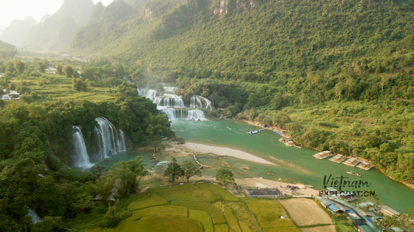 Voyage Vietnam Moto/cascade Ban Gioc Voyager à moto au Vietnam
