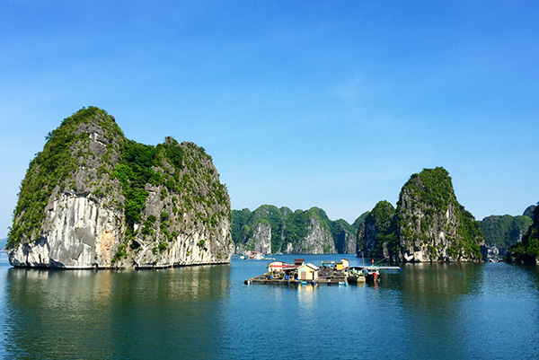 Baie de Lan Ha -  - Itinéraire du Nord Vietnam en 3 semaines
