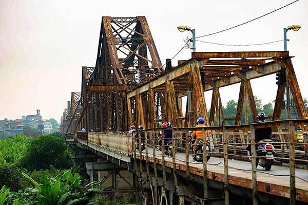 pont long bien/Vietnamexploration - Jour 1 : Hanoï - pont long bien/Vietnamexploration