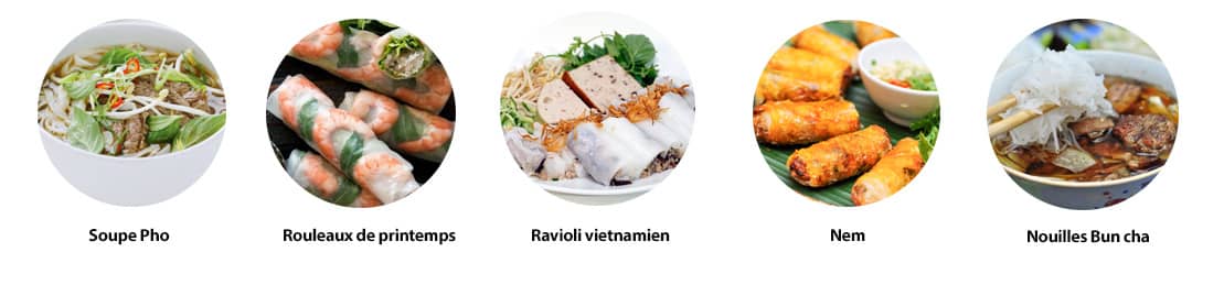 Gastronomie du vietnam - Plats du Nord