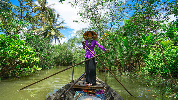 Voyage moto Vietnam/Vietnam Exploration/delta du Mekong