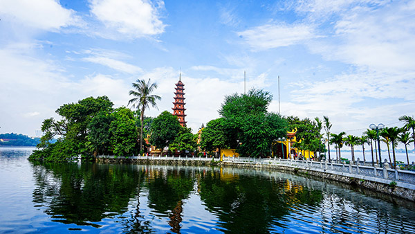 Pagode Tran Quoc/Voyage Vietnam