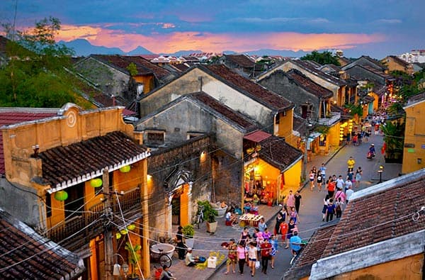 Hoi An - Central Vietnam - Ancient street