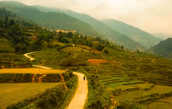 Mu cang chai et ses sublimes rizières en terrasse