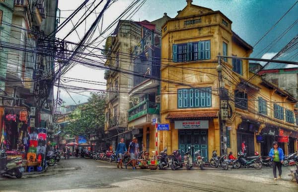 Northern Vietnam - Old quarter of Hanoi
