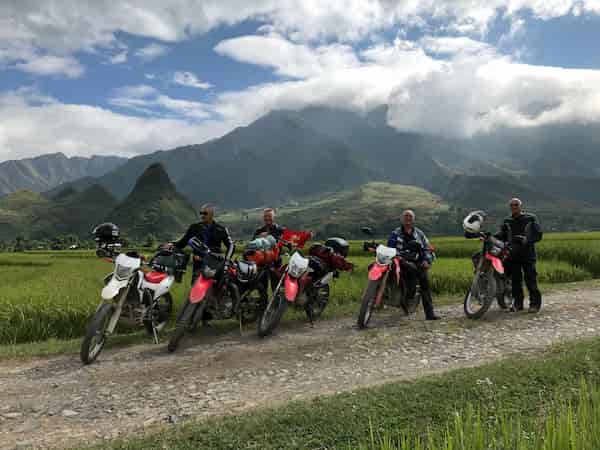 Northern Vietnam on a motorbike trip