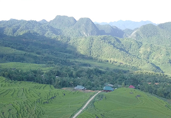 Day 1 Hanoï , Pu Luong : 140 km